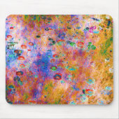 Impressionist-Blumen-Mäusematte Mousepad (Vorne)