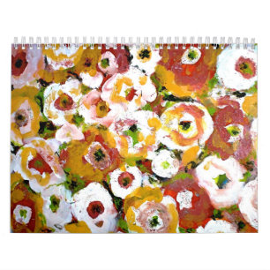 Impressionist-Blumenkalender Kalender