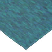 Impressionist Brush Strokes, Navy, Teal, Blue Tischdecke (Schrägansicht)