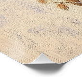 Impressionist Butterfly Garden Malerei Poster (Ecke)