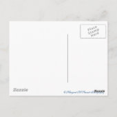 Impressionist Butterfly Postkarte (Rückseite)