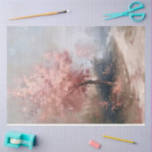 Impressionist Cherry Blossom Tree Decoupage Seidenpapier (Basteln)