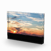 Impressionist Cleveland Sunset Fotoblock (Rechts)