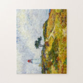 Impressionist Coastline on Hiddensee Island at Sun Puzzle (Vertikal)