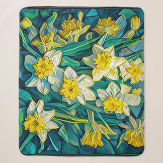 Impressionist Daffodis Sherpadecke