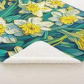 Impressionist Daffodis Sherpadecke (3/4)