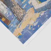 Impressionist Decoupage am Mittelmeer Seidenpapier (Ausschnitt)