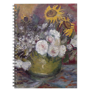 Impressionist Floral Still Life - Vincent van Gogh Notizblock