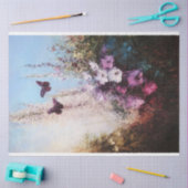 Impressionist Florals und Schmetterlinge Dekoupage Seidenpapier (Basteln)