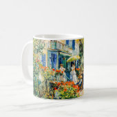 Impressionist Garden Art Mug Country House Gatheri Kaffeetasse (Vorderseite Links)