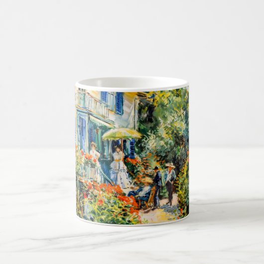Impressionist Garden Art Mug Country House Gatheri Kaffeetasse (Mittel)