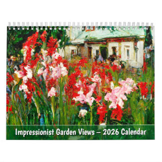 Impressionist Garden Views – 2026 Calendar Kalender