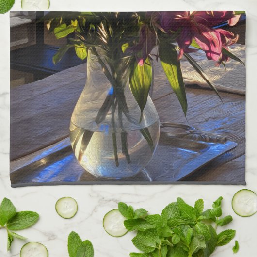 Impressionist Geschirrtuch (Gefaltet)