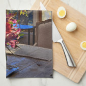 Impressionist Geschirrtuch (Viertel Falte)