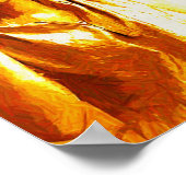 Impressionist Girl mit Strohhut-Poster Poster (Ecke)