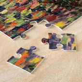 Impressionist Herbstgartenmalerei Puzzle (Seite)