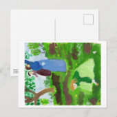 Impressionist Homecard Postkarte (Vorne/Hinten)