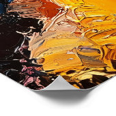 Impressionist Inspiriert Girl mit Perle Poster (Ecke)