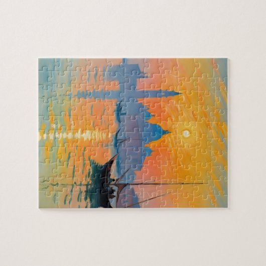 Impressionist Kunst, Dichtung und Musik San Giorgi Puzzle (Horizontal)