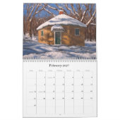 Impressionist-Kunst von Kalender Johns Pompeo (Feb 2027)