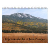 Impressionist-Kunst von Kalender Johns Pompeo (Titelbild)