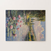 Impressionist Lily Pads Willow Tree Puzzle (Horizontal)
