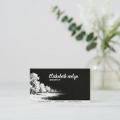 Impressionist Lines - Landscape g432 Visitenkarte (Stehend Vorderseite)