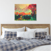 Impressionist Malerei Canvas Print Leinwanddruck (Insitu (Schlafzimmer))