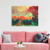 Impressionist Malerei Canvas Print Leinwanddruck (Insitu (Wohnzimmer))