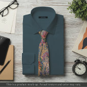 Impressionist Meadow Floral Necktie Krawatte