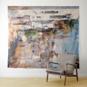 Impressionist motiv of Tunis Wandteppich (Beispiel (Horizontal))