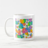 Impressionist Pastel Valentine Hearts Kaffeetasse (Links)