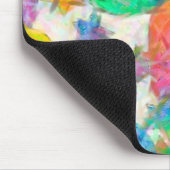 Impressionist Pastel Valentine Hearts Mousepad (Ecke)