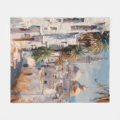Impressionist picture of Tuni Fleecedecke (Vorderseite (Horizontal))