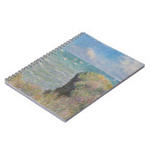 Impressionist Seaside Cliff Spiral Notebook Notizblock (Linke Seite)