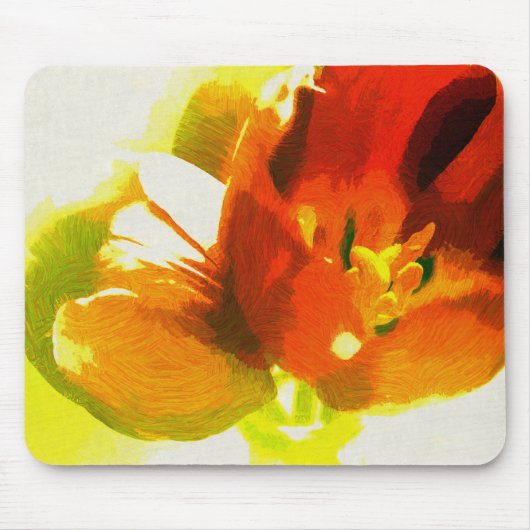 Impressionist Spring Tulips Mouse Pad Mousepad (Vorne)