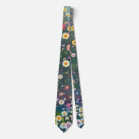 Impressionist Style Wildblume Meadow