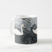 Impressionist Swan Kaffeetasse (Vorderseite Links)