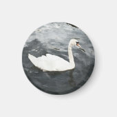 Impressionist Swan Magnet (Vorne)