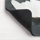Impressionist Swan Mousepad (Ecke)