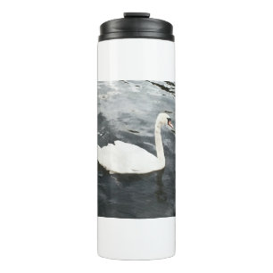 Impressionist Swan Thermosbecher