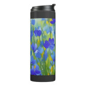 Impressionist Texas Bluebonnets Thermosbecher (Nach links gedreht)