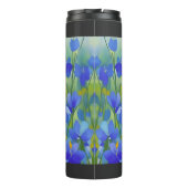 Impressionist Texas Bluebonnets Thermosbecher (Rückseite)