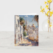 Impressionist tile of Tunis Karte (Gelbe Blume)
