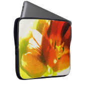 Impressionist Tulip Laptop-Computerschläfer Laptopschutzhülle (Vorne Rechts)