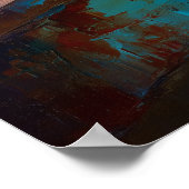 Impressionist Violin Painting Classical Music Art Poster (Ecke)