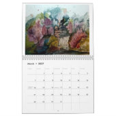 Impressionist Watercolor Landscapes 2026 Kalender (Mär 2027)