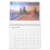 Impressionist Watercolor Landscapes 2026 Kalender (Jan 2027)