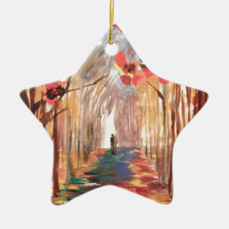 Impressionist-Weg Keramik Ornament