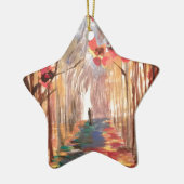 Impressionist-Weg Keramik Ornament (Links)
